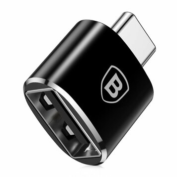 Baseus USB-A-auf-USB-C-Konverteradapter - Schwarz