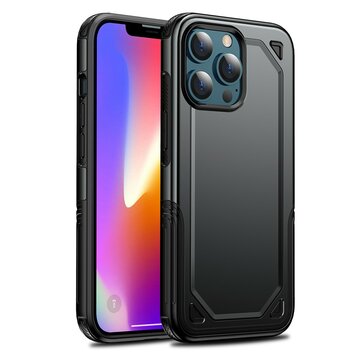 Pro Armor TPU mit stabiler Hülle Kompatibel mit iPhone 13 Pro Max - Schwarz Pro Armor TPU mit stabiler Hülle Kompatibel mit iPhone 13 Pro Max - Schwarz