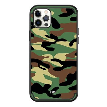 Army TPU Army Print Hülle Kompatibel mit iPhone 13 Pro - grün