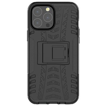 Stossfestes TPU mit stabiler Hülle Kompatibel mit iPhone 13 Pro Max - Schwarz Stossfestes TPU mit stabiler Hülle Kompatibel mit iPhone 13 Pro Max - Schwarz