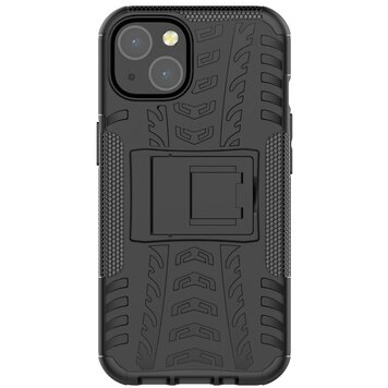 Stossfestes TPU mit stabiler Hülle Kompatibel mit iPhone 13 - Schwarz Stossfestes TPU mit stabiler Hülle Kompatibel mit iPhone 13 - Schwarz