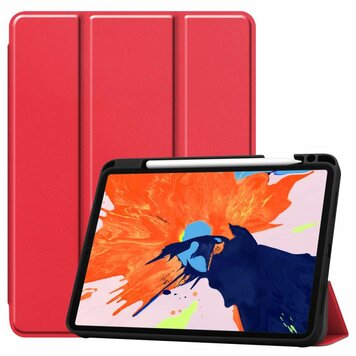 Just in Case Smart Tri-Fold Kunstlederhülle Kompatibel mit iPad Pro 12.9 (2020) - rot Just in Case Smart Tri-Fold Kunstlederhülle Kompatibel mit iPad Pro 12.9 (2020) - rot
