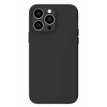 Mattschwarze TPU-Hülle Kompatibel mit iPhone 14 Pro - Schwarz Mattschwarze TPU-Hülle Kompatibel mit iPhone 14 Pro - Schwarz