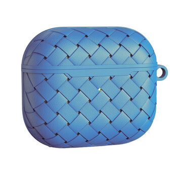 Woven Protection TPU-Hülle mit Öse Kompatibel mit AirPods 3 - blau