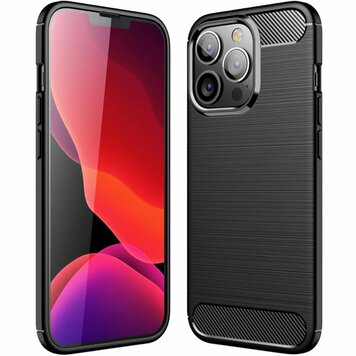 Just in Case Robuste TPU-Hülle Kompatibel mit iPhone 13 Pro - Schwarz