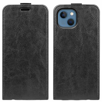 Just in Case Vertical Flip Case Kompatibel mit iPhone 14 Plus - Schwarz Just in Case Vertical Flip Case Kompatibel mit iPhone 14 Plus - Schwarz