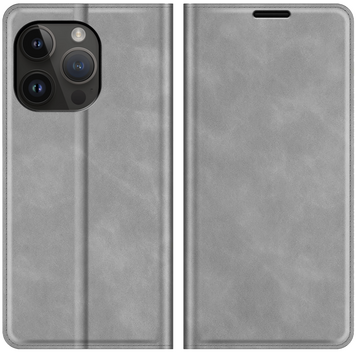 Just in Case Wallet Case Magnetische Hülle Kompatibel mit iPhone 14 Pro Max - Grau Just in Case Wallet Case Magnetische Hülle Kompatibel mit iPhone 14 Pro Max - Grau