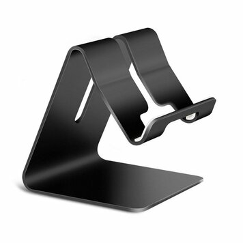Handy-/GSM-Design, Standard-Universal-Aluminium, Kompatibel mit iPhone-Tischhalter - mattschwarz Handy-/GSM-Design, Standard-Universal-Aluminium, Kompatibel mit iPhone-Tischhalter - mattschwarz