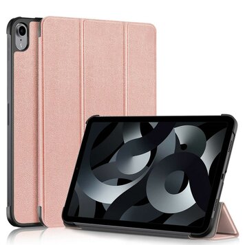 Trifold Kunstlederhülle Kompatibel mit iPad 10. Generation 10,9 Zoll 2022 - Roségold Trifold Kunstlederhülle Kompatibel mit iPad 10. Generation 10,9 Zoll 2022 - Roségold