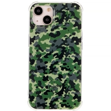 Army Camouflage Survivor TPU-Hülle Kompatibel mit iPhone 13 mini - Armeegrün