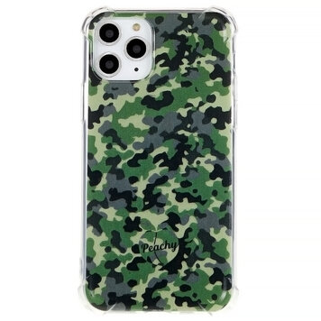 Army Camouflage Survivor TPU-Hülle Kompatibel mit iPhone 11 Pro Max - Armeegrün Army Camouflage Survivor TPU-Hülle Kompatibel mit iPhone 11 Pro Max - Armeegrün