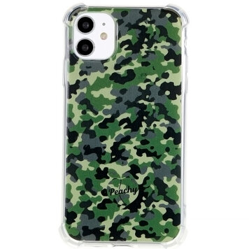 Army Camouflage Survivor TPU-Hülle Kompatibel mit iPhone 11 - Armeegrün Army Camouflage Survivor TPU-Hülle Kompatibel mit iPhone 11 - Armeegrün