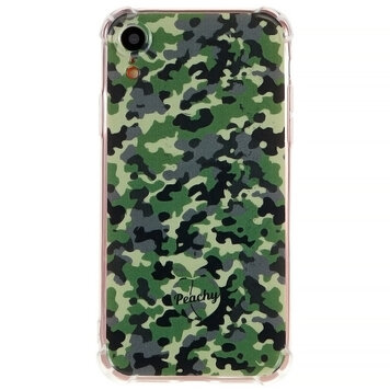 Army Camouflage Survivor TPU-Hülle Kompatibel mit iPhone XR - Armeegrün Army Camouflage Survivor TPU-Hülle Kompatibel mit iPhone XR - Armeegrün