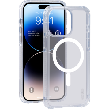 SoSkild Defend Magnetische Hülle Kompatibel mit iPhone 15 Pro - Klar SoSkild Defend Magnetische Hülle Kompatibel mit iPhone 15 Pro - Klar