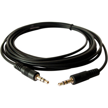 Audiokabel 3,5 mm Stereo-AUX-Stecker auf Stecker, 1 Meter