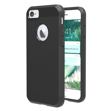Stossfest Kompatibel mit iPhone 7 Hülle Schwarz Sehr stabile TPU-Hülle Stossfest Kompatibel mit iPhone 7 Hülle Schwarz Sehr stabile TPU-Hülle