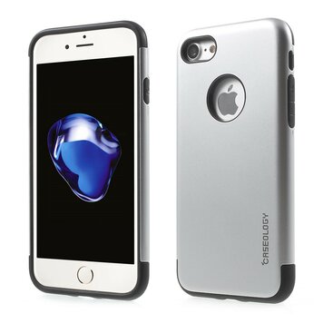 Caseology Silber Hülle Kompatibel mit iPhone 7 8 Silber TPU Silikonhülle Schwarz Cover Caseology Silber Hülle Kompatibel mit iPhone 7 8 Silber TPU Silikonhülle Schwarz Cover