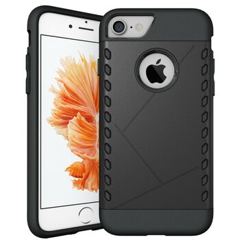 Schwarze Schutzhülle aus TPU, Kompatibel mit iPhone 7, 8, schwarze Schutzhülle Schwarze Schutzhülle aus TPU, Kompatibel mit iPhone 7, 8, schwarze Schutzhülle