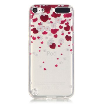 Schutzhülle aus TPU Kompatibel mit iPod Touch 5 6 7 Herzen transparent Schutzhülle aus TPU Kompatibel mit iPod Touch 5 6 7 Herzen transparent
