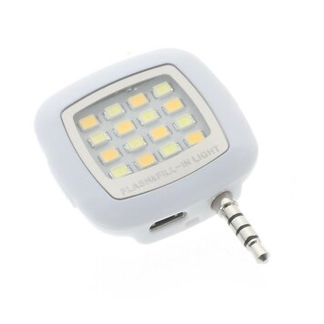 Externes LED-Blitzlicht für Selfies, Fotos - Vlogs - Selfie-Licht Externes LED-Blitzlicht für Selfies, Fotos - Vlogs - Selfie-Licht