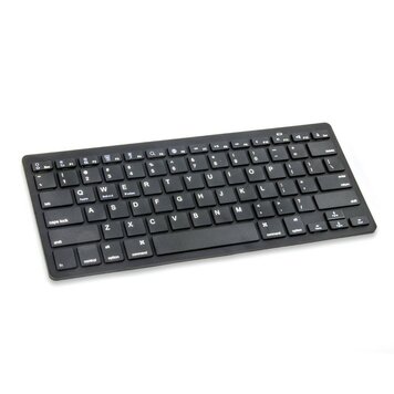 Bluetooth-Tastatur Mini-Tastatur kabellos - QWERTY - Schwarz Bluetooth-Tastatur Mini-Tastatur kabellos - QWERTY - Schwarz