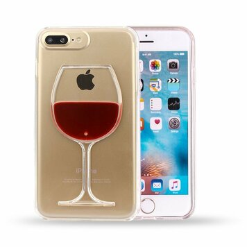 Transparente Hartschale Weinhülle Kompatibel mit iPhone 7 Plus 8 Plus Cover Transparente Hartschale Weinhülle Kompatibel mit iPhone 7 Plus 8 Plus Cover