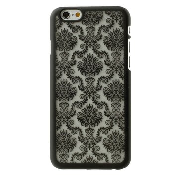 Schwarze Barock Hülle Kompatibel mit iPhone 6 6s Hardcase Hülle Henna Damast Blume Schwarze Barock Hülle Kompatibel mit iPhone 6 6s Hardcase Hülle Henna Damast Blume
