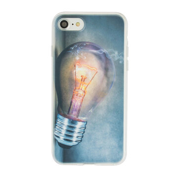 Glühbirne Kompatibel mit iPhone 7 8 SE 2020 SE 2022 TPU-Hülle - Industrial Lightbulb Hülle Glühbirne Kompatibel mit iPhone 7 8 SE 2020 SE 2022 TPU-Hülle - Industrial Lightbulb Hülle
