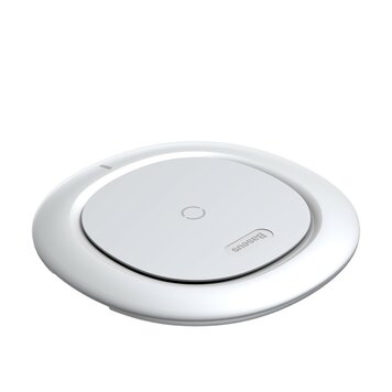 Baseus UFO Universelles kabelloses Qi-Ladepad - Weiss Baseus UFO Universelles kabelloses Qi-Ladepad - Weiss