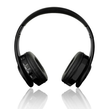 BTH-818 Over-Ear-Bluetooth-Stereo-Kopfhörer-Headset - Mikrofon Schwarz BTH-818 Over-Ear-Bluetooth-Stereo-Kopfhörer-Headset - Mikrofon Schwarz