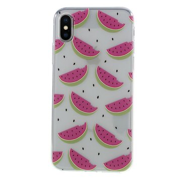 Wassermelonenhülle TPU-Hülle Kompatibel mit iPhone X XS - Transparent Wassermelonenhülle TPU-Hülle Kompatibel mit iPhone X XS - Transparent