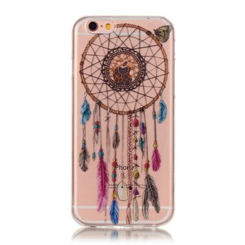 Transparente Dreamcatcher Kompatibel mit iPhone 6 6s TPU Hülle - Braun Transparente Dreamcatcher Kompatibel mit iPhone 6 6s TPU Hülle - Braun