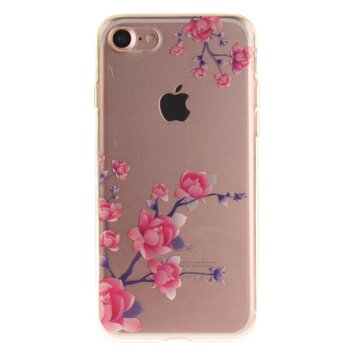 Transparente Blütenzweige Kompatibel mit iPhone 7 8 SE 2020 SE 2022 TPU-Hülle - Pink Lila Transparente Blütenzweige Kompatibel mit iPhone 7 8 SE 2020 SE 2022 TPU-Hülle - Pink Lila