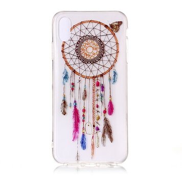 Dream Catcher Butterfly Case Transparent Kompatibel mit iPhone XR - Pink Dream Catcher Butterfly Case Transparent Kompatibel mit iPhone XR - Pink