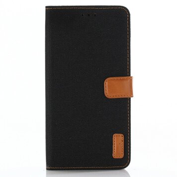 Leder-Brieftasche, Kartenhalter, Bücherregal, Kompatibel mit iPhone XR - Schwarzbraun Leder-Brieftasche, Kartenhalter, Bücherregal, Kompatibel mit iPhone XR - Schwarzbraun