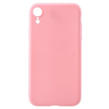 Matte TPU Hülle Flexibel Kompatibel mit iPhone XR - Pink Matte TPU Hülle Flexibel Kompatibel mit iPhone XR - Pink