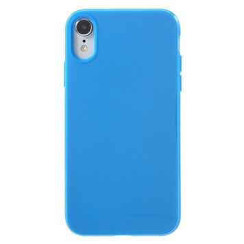Flexible TPU-Hülle Kompatibel mit iPhone XR Case - Glänzendes Blau Flexible TPU-Hülle Kompatibel mit iPhone XR Case - Glänzendes Blau