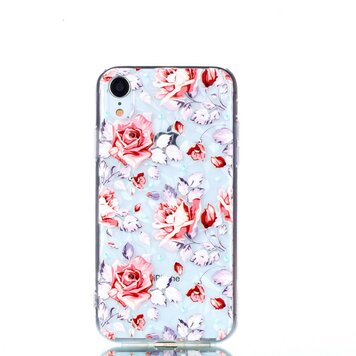 Diamant-TPU-Hülle Kompatibel mit iPhone XR Hülle - Rosen Diamant-TPU-Hülle Kompatibel mit iPhone XR Hülle - Rosen