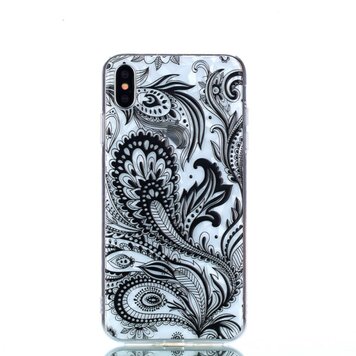Diamant-TPU-Hülle Kompatibel mit iPhone XS Max Hülle - Schwarz Diamant-TPU-Hülle Kompatibel mit iPhone XS Max Hülle - Schwarz