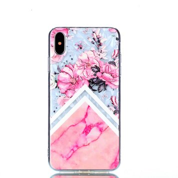 Diamant-TPU-Hülle Kompatibel mit iPhone XS Max Hülle - Pink Diamant-TPU-Hülle Kompatibel mit iPhone XS Max Hülle - Pink