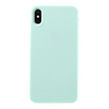 Flexible TPU-Hülle Kompatibel mit iPhone XS Max Hülle - Cyan Flexible TPU-Hülle Kompatibel mit iPhone XS Max Hülle - Cyan