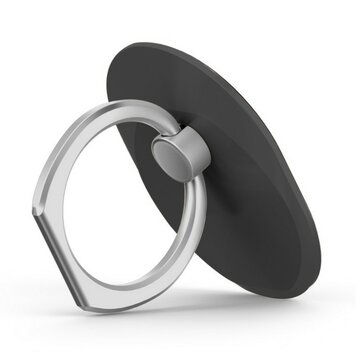 Universeller Ständer mit Standard-Fingerringgriff - Schwarz