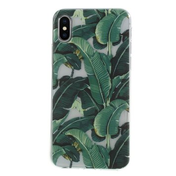 Blättergrüne TPU-Hülle Kompatibel mit iPhone X XS - Grüne Hülle Blättergrüne TPU-Hülle Kompatibel mit iPhone X XS - Grüne Hülle