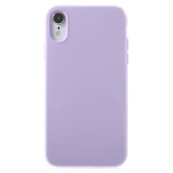 Glänzende weiche TPU-Hülle Kompatibel mit iPhone XR - Lila Hülle Glänzende weiche TPU-Hülle Kompatibel mit iPhone XR - Lila Hülle