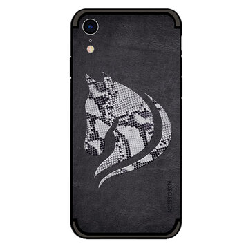 NXE Snake Scales Horse TPU-Hülle Kompatibel mit iPhone XR - Schwarze Hülle NXE Snake Scales Horse TPU-Hülle Kompatibel mit iPhone XR - Schwarze Hülle