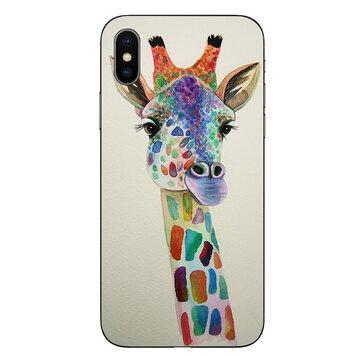 TPU-Hülle Kompatibel mit iPhone X XS Hülle - Giraffe TPU-Hülle Kompatibel mit iPhone X XS Hülle - Giraffe