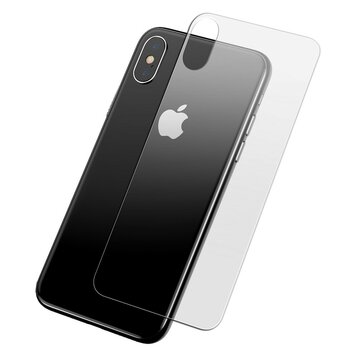BASEUS Tempered Glass Rückseitenschutz aus gehärtetem Glas, Kompatibel mit iPhone X XS BASEUS Tempered Glass Rückseitenschutz aus gehärtetem Glas, Kompatibel mit iPhone X XS