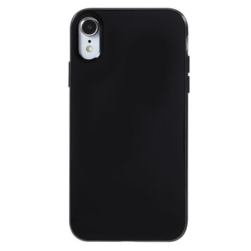 Glänzende weiche TPU-Hülle Kompatibel mit iPhone XR - schwarze Hülle Glänzende weiche TPU-Hülle Kompatibel mit iPhone XR - schwarze Hülle