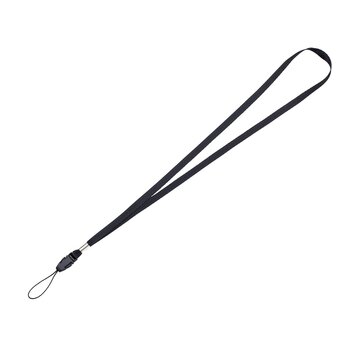 Schlüsselband mit Schnappverschluss, Sicherheitshalsband - Schwarz