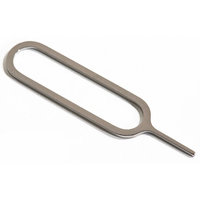 SIM-Kartenfachöffner iPhone Silber